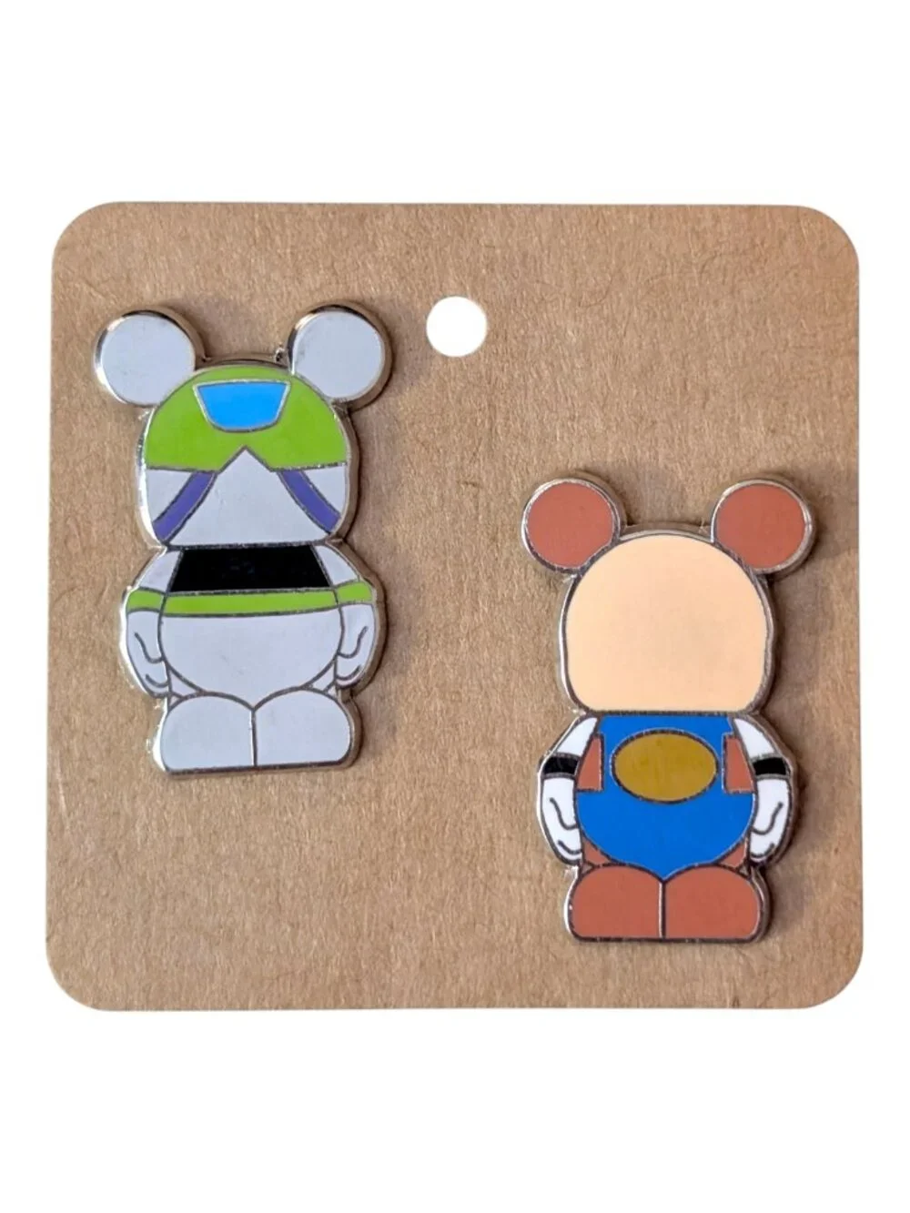 Toy Story Disney Pins: Woody and Buzz Lightyear Vinylmation Jr.